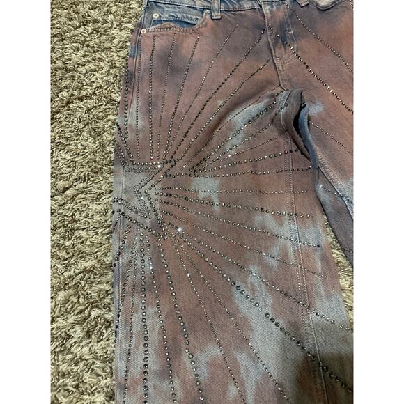 NWT Free People We The Free Aurora Mid Rise Flare 24 - Picture 8 of 10